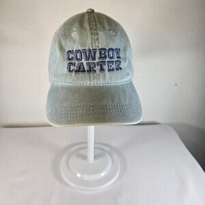 Cowboy Carter Adjustable Denim Baseball Cap.